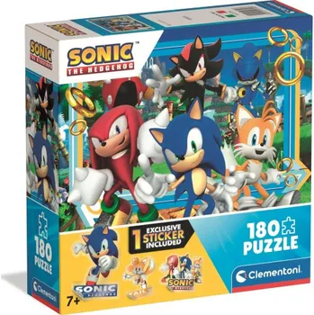 Clementoni - Puzzle 180 Sonic the Hedgehog 4