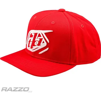 Kšiltovka Pánská čepice TroyLeeDesigns Badge Curved SnapBack Hat Red Dospělá - UNI