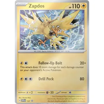 Karetní hra Zapdos SVP157 - Scarlet & Violet Promos