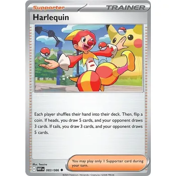 Sběratelská karetní hra Harlequin 083/086 - White Flare Typ karty: Non-Holo