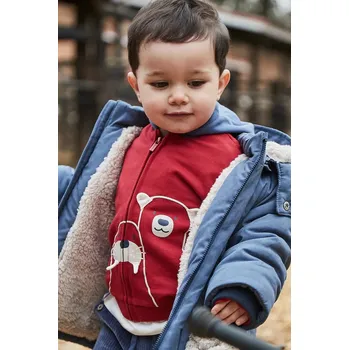 Kojenecké oblečení Mikina Mayoral 2428.3E.Baby.9BYA červená 33X, vel. 92