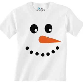 Chlapecké tričko Dětské tričko Pan Sněhulák (Velikost: 3-4, Barva: Bílá)