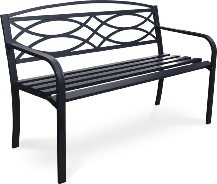 Zahradní lavička Renzo, černá