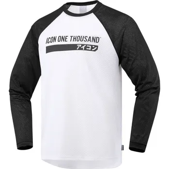 Moto dres ICON - 1000 DRES ALCHEM BÍLÁ SM (2824-0055) (Velikost: S) 2824-0055