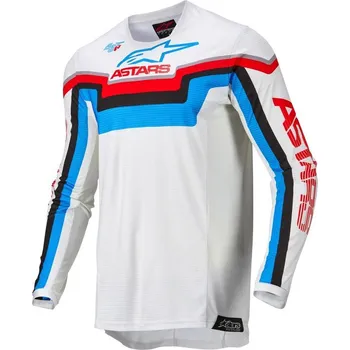 Moto dres ALPINESTARS(MX) DRES T-QUAD WT/B/RD (3761122-2073-L) (Velikost: XL) 3761122-2073-L