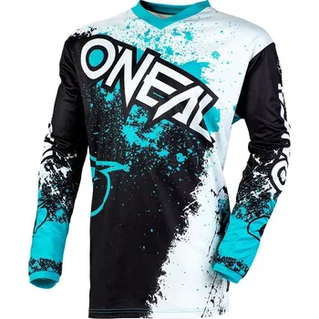 Moto dres Dres O´Neal Element IMPACT černá/světle modrá XXL 2H683374