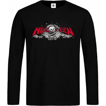 Pánské tričko Clearprint Helloween | Budokan Černá XL