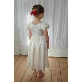 Dívčí šaty Dívčí šaty Konges Sløjd CELESTE DRESS KS104508.9BYA bílá 00X, vel. 86