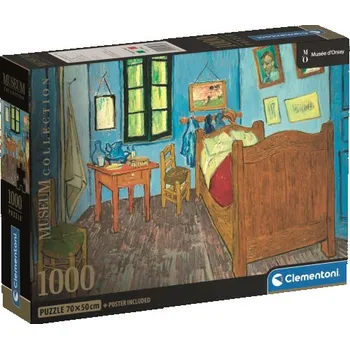 Puzzle Clementoni - Puzzle 1000 Muzeum Ložnice v Arles