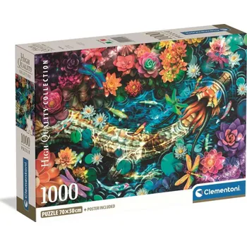 Puzzle Clementoni - Puzzle 1000 Řeka KOI
