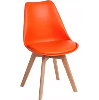 Jídelní židle BALI - oranžová