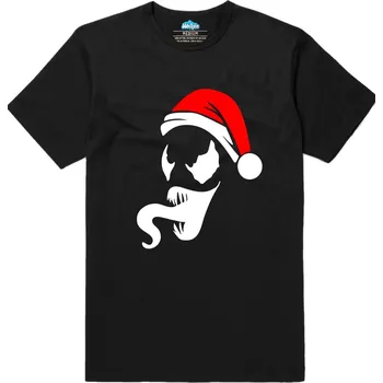 Pánské tričko Pánské tričko Vánoční Venom (Velikost: L, Barva: Černá)