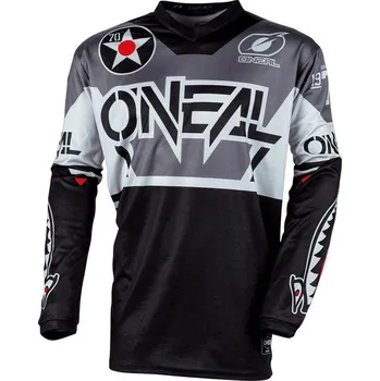 Moto dres Dres O´Neal Element WARHAWK černá/šedá (Velikost: M) E001-406