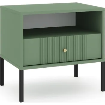 Noční stolek Noční stolek Iseo I 54 cm zelený