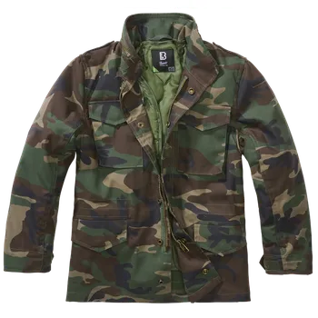 Chlapecká bunda Brandit Bunda dětská M65 s vložkou woodland Velikost: 170-176 cm