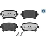 Sada brzdových destiček, vždy 4 kusy v sadě MEYLE 025 233 2617/PD