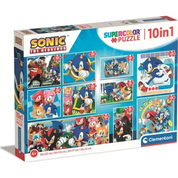 Puzzle Clementoni - Puzzle 10v1 Sonic the Hedgehog