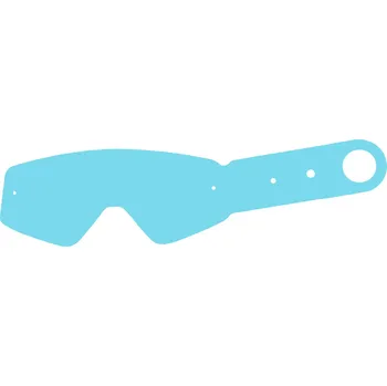 Motocyklové brýle strhávací slídy plexi pro brýle THOR řady COMBAT/CONQUER/SNIPER, Q-TECH (10 vrstev v balení, čiré) THOR-COMBAT-10