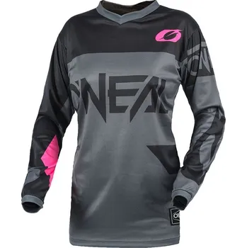 Moto dres Dámský dres O´Neal Element RACEWEAR šedá/růžová XXL (Velikost: M) E002-706