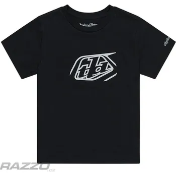 Chlapecké tričko Dětské tričko TroyLeeDesigns Youth Badge Short Sleeve Tee Black Youth - XL
