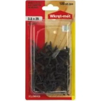 Klimas Wkręt-met VRUT SÁDROKARTON-DŘEVO 3,5X35 BLISTR | sleva 17% | cena za ks