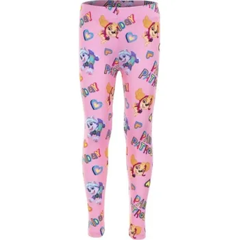 Dívčí legíny van der Erve Dívčí legíny TLAPKOVÁ PATROLA se srdíčky i nápisy růžové Barva: Růžová, Velikost: 92