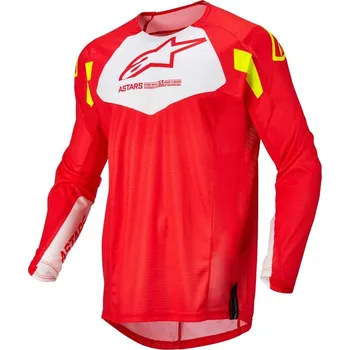 Moto dres ALPINESTARS(MX) DRES T-FACT RD/WHT/YLW (3761022-3025-XL) (Velikost: 2XL) 3761022-3025-XL
