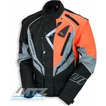 Moto bunda Bunda enduro UFO - černo-oranžová - velikost XL (Velikost: XXL) UF4417-07-XL
