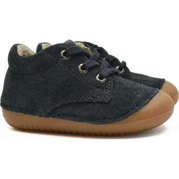 Chlapecké polobotky Zateplené barefoot LURCHI 95L9003001 navy Velikost: 20