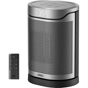 Přímotop Elektrický přenosný ohřívač s dálkovým ovládáním DREO Atom 318