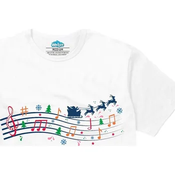 Pánské tričko Pánské tričko Symfonie Vánočních Koled (Velikost: 5XL, Barva: Bílá)