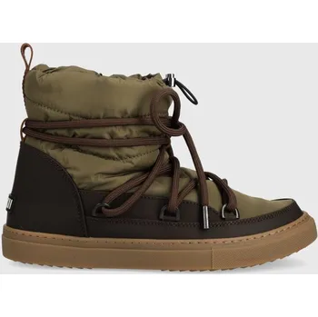 Dámská zimní obuv Sněhule Inuikii Bomber zelená barva, 55102-100 55102.100.Green 78X, EUR 46