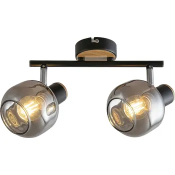 Bodové svítidlo Rabalux bodové svítidlo Salazar E14 2x MAX 40W dub 5398