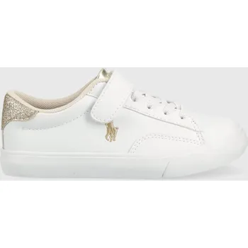 Chlapecká obuv Dětské sneakers boty Polo Ralph Lauren RF104099.27.34 bílá 00X, EUR 34