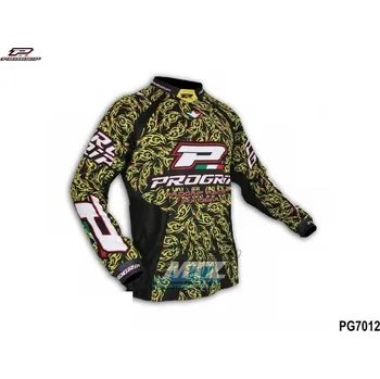 Moto dres Dres motokros PROGRIP 7012 SPECIAL YELLOW - velikost XL (Velikost: XL) PG7012-SY-XL