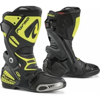 Moto obuv Moto boty FORMA ICE PRO černo/žluté fluo (Velikost: 40) MCF_9467