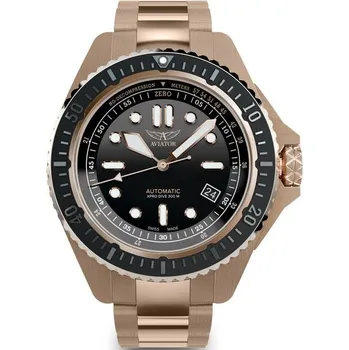 Hodinky Aviator XPRO DIVE 300 AUTO V.1.43.2.363.5 + 5 let záruka a dárek ZDARMA