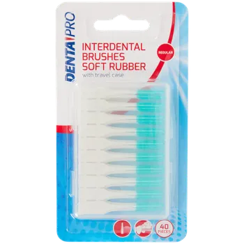 Dentální hygiena Mezizubní kartáčky - Regular - Dentapro - 40ks