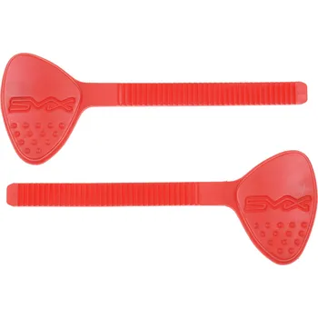 Moto obuv přezka lýtková pro boty SMX PLUS, ALPINESTARS (červené, pár) 25SLISMX-RD