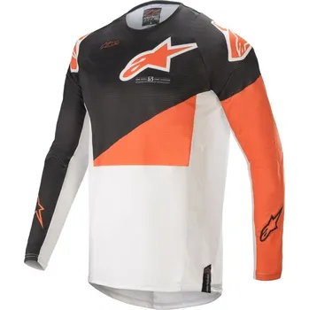 Moto dres ALPINESTARS(MX) DRES T-FAC AN/ORG/WT (3761021-1448-2X) (Velikost: M) 3761021-1448-2X