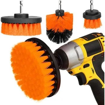 Svatební dekorace Čisticí kartáčky na vrtačku - 4 ks