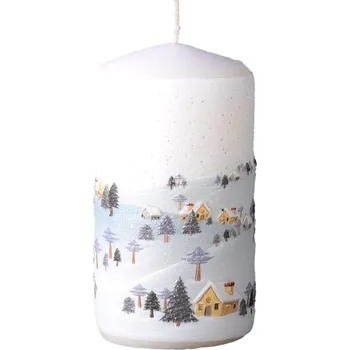 Svíčka Svíčka válec 60x110 mm Winter Wonderland