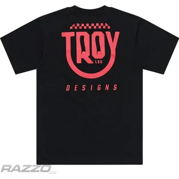 Pánské tričko Pánské tričko TroyLeeDesigns Smiley Short Sleeve Tee Black XL