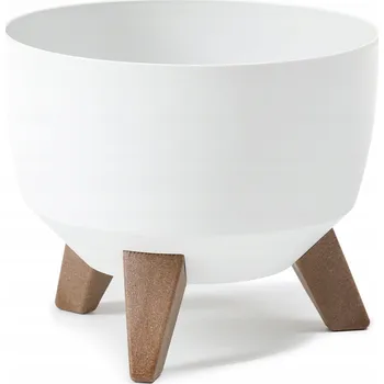Květináč Květináč Misa Roma na Lamela nohách 240 bílý