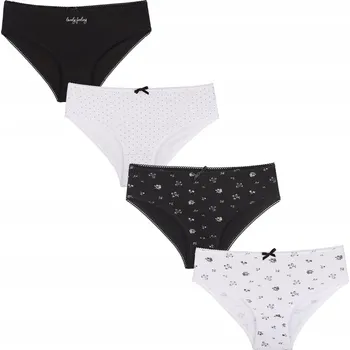 Kalhotky Kalhotky klasické bikinové kalhotky Bavlna 4 ks MORAJ M