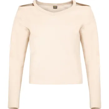 Dámská mikina Dámská mikina nax NAX GALEBA neutrální / zemitá XL