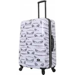 Plastový kufr MIA TORO HALINA Valerie L - barevný potisk