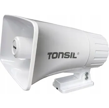 Tónový reproduktor TONSIL GDT 14/18-2, ozvučení, tuba, 8 ohm, 25W, bílý