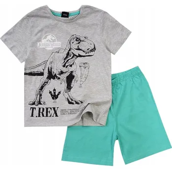 Chlapecké pyžamo CHLAPECKÉ PYŽAMO DINOSAUŘI bavlna krátký rukáv JURASSIC WORLD 92 ER01o