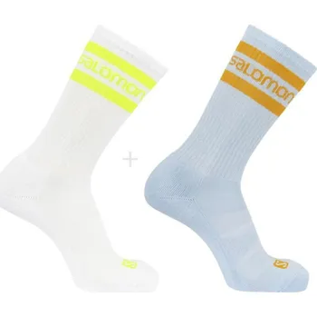 Pánské ponožky SALOMON 365 Crew 2-Pack White/Artic